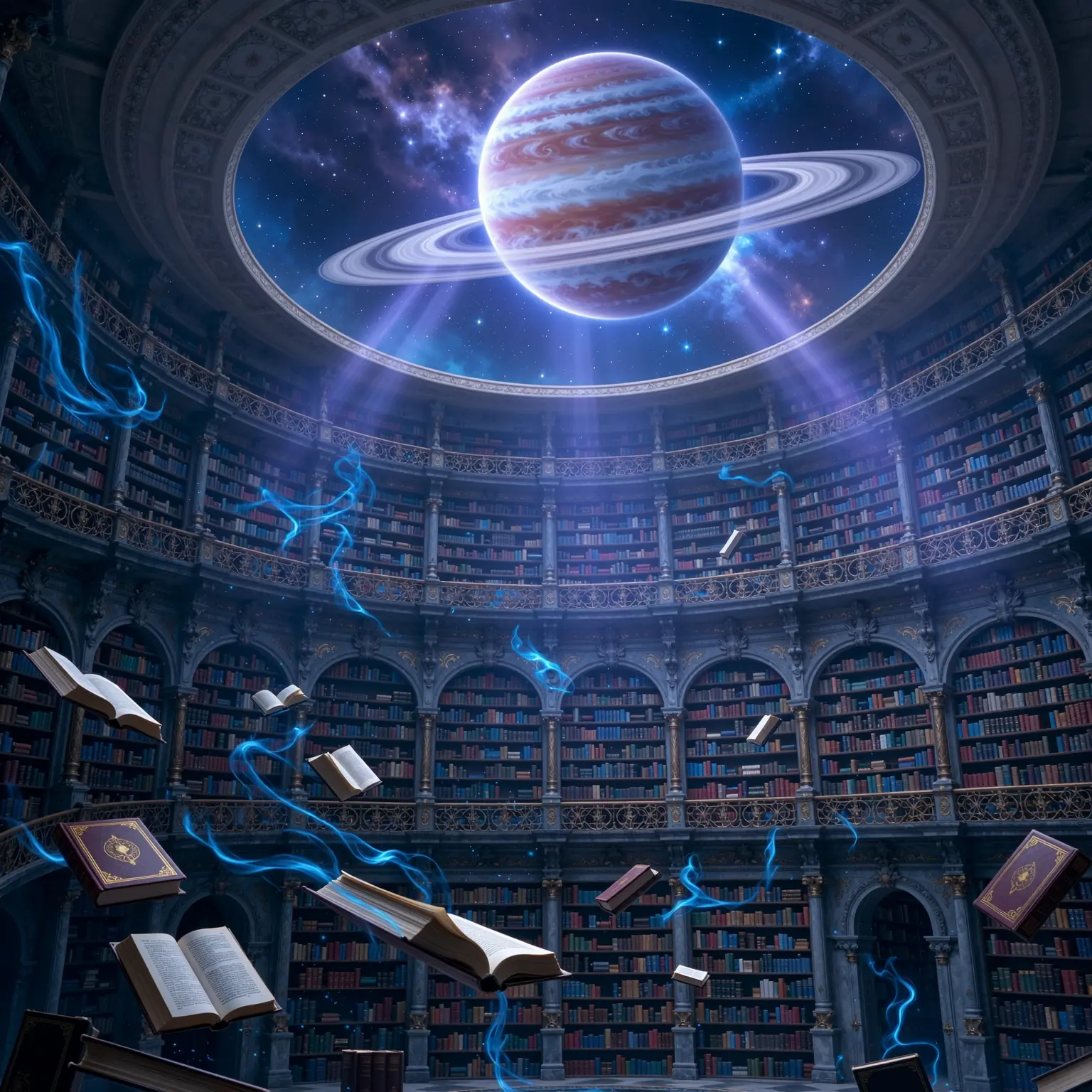 AI video generator example – architectural landscape