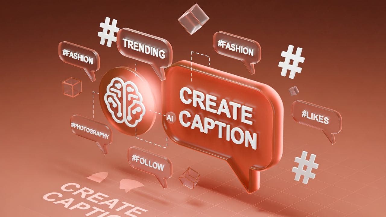 Free AI caption generator - Instagram TikTok captions and hashtags