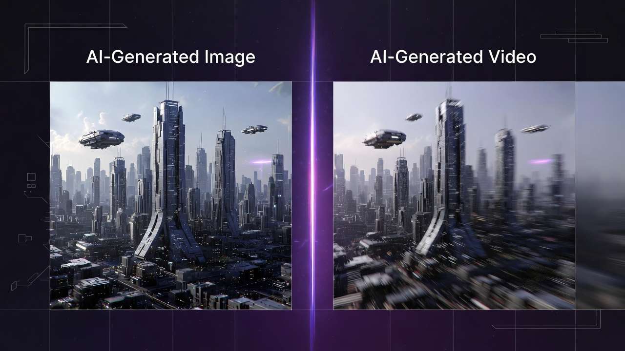 AI art and landscape combined