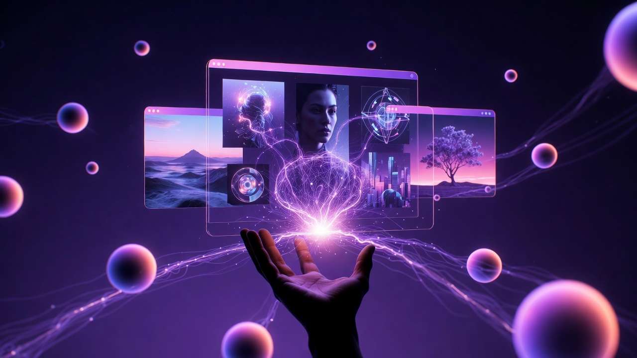 Art landscape AI output