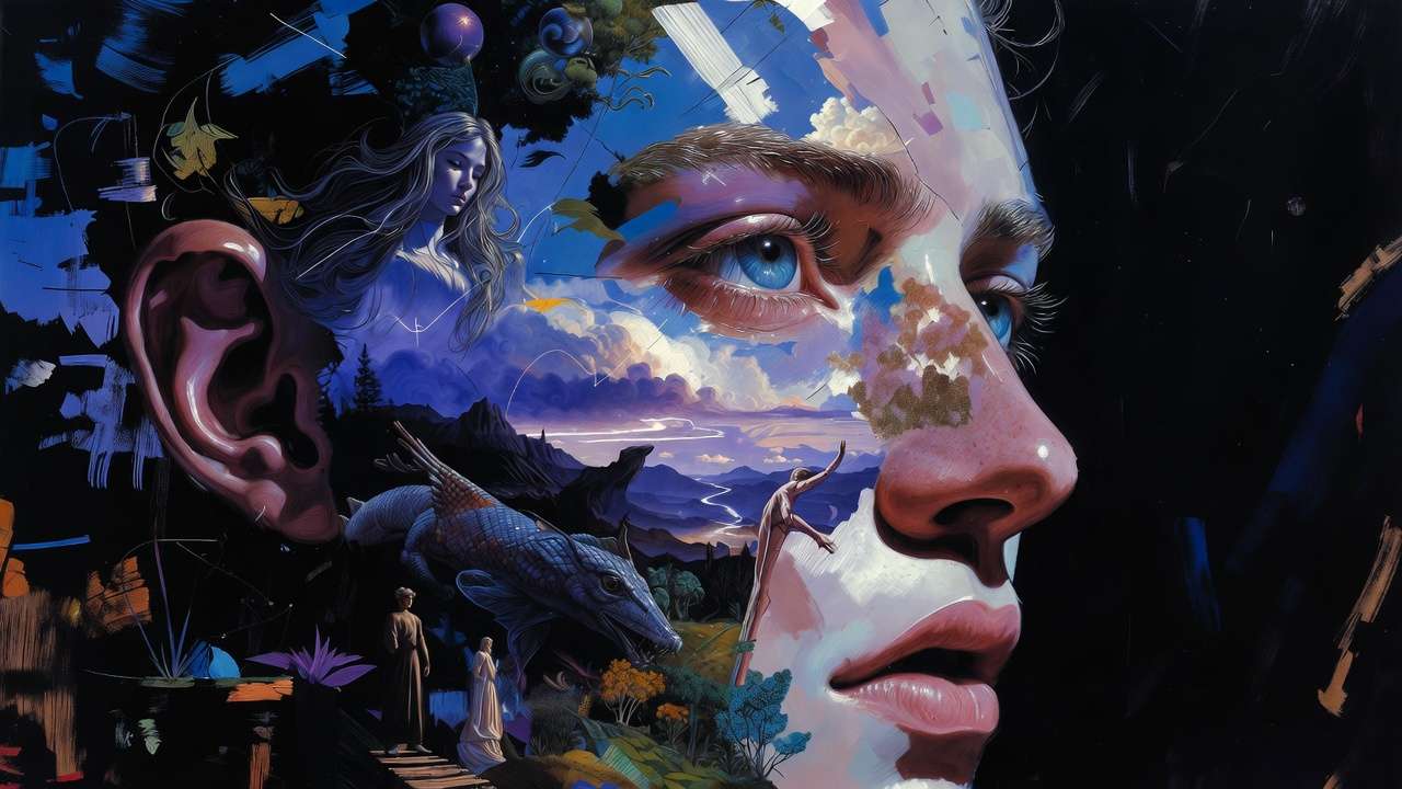 AI digital creative art