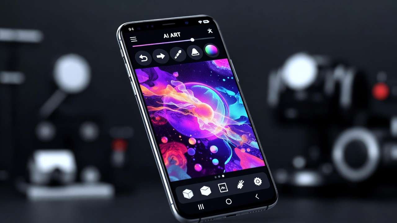 AI digital output. gallery