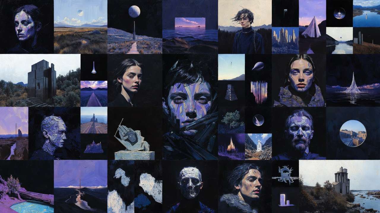 AI generative landscape art