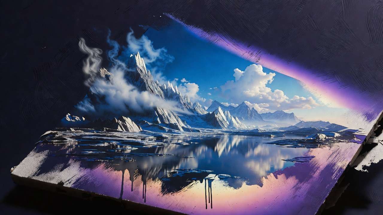 AI portrait output. style guides