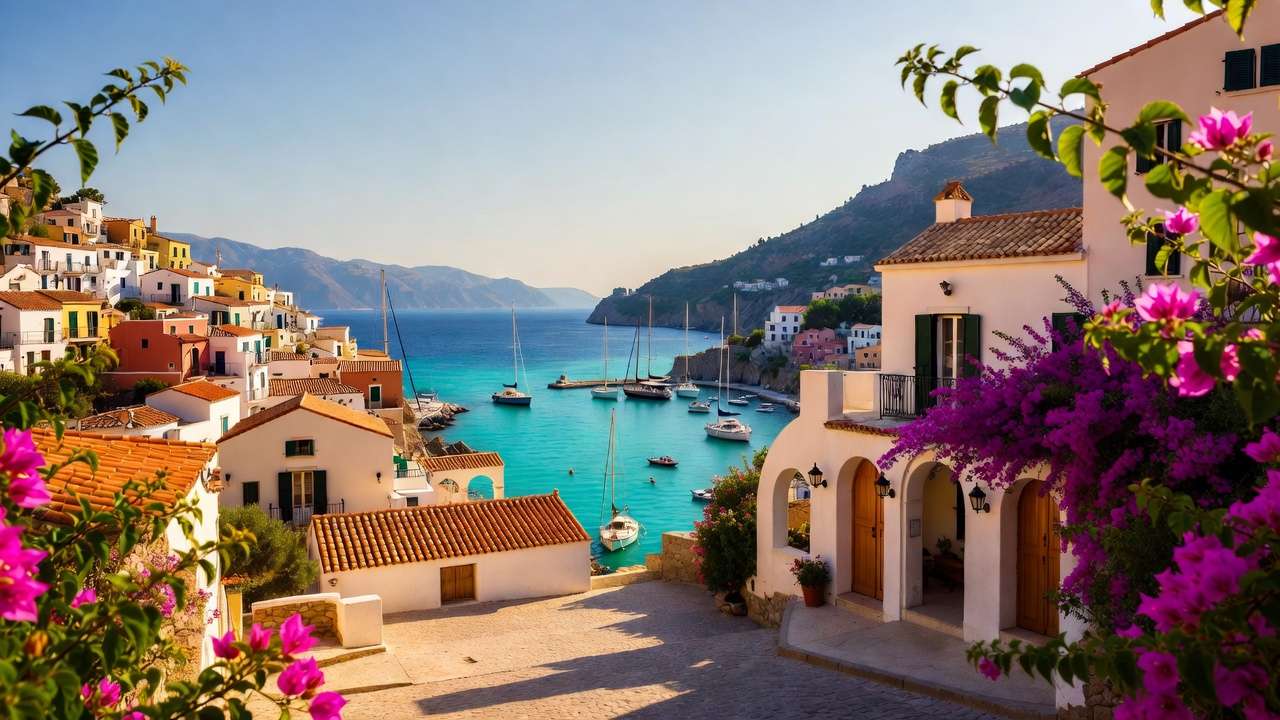 Bright cheerful AI art