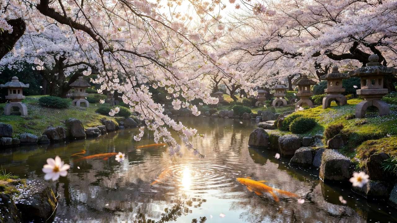 Bright cheerful AI art