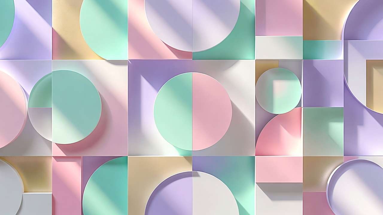 Bright cheerful AI art