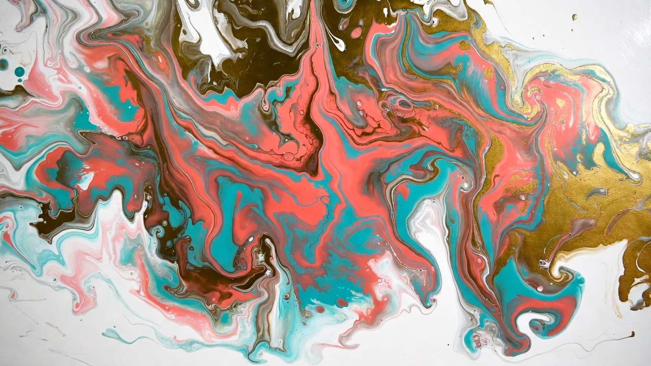 Bright cheerful AI art