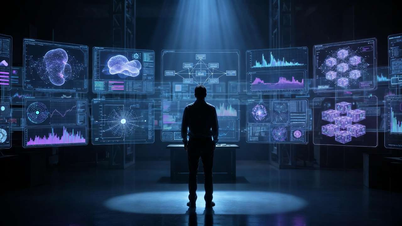 Holographic data visualization, developer tools