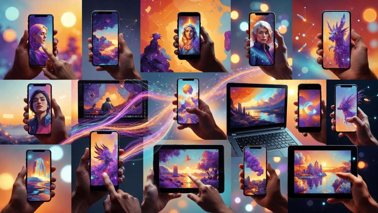 Platform Multi Device AI Creativity Network