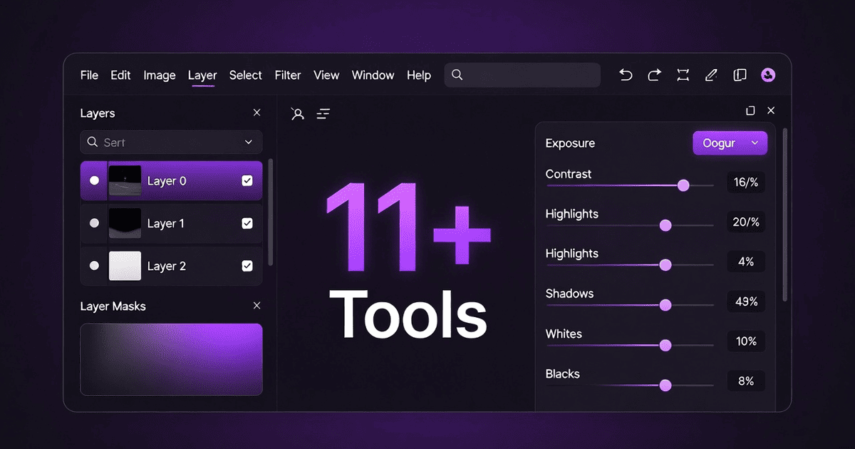Pro Image Editor - AI-Powered Offline Photo Editing | Cliprise
